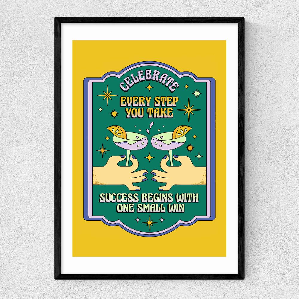 east end prints Celebrate Every Step