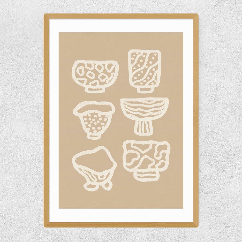 East End Prints Ceramic Bowls