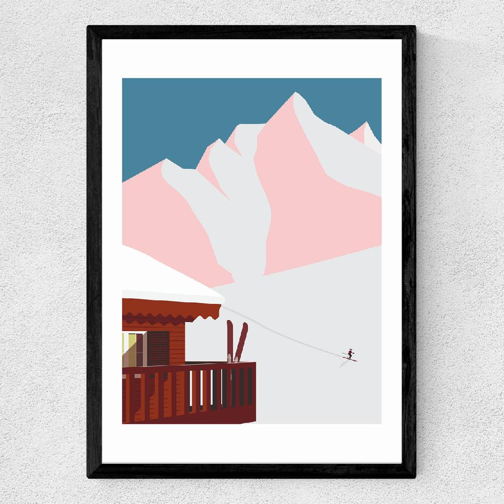 East End Prints Chalet Print