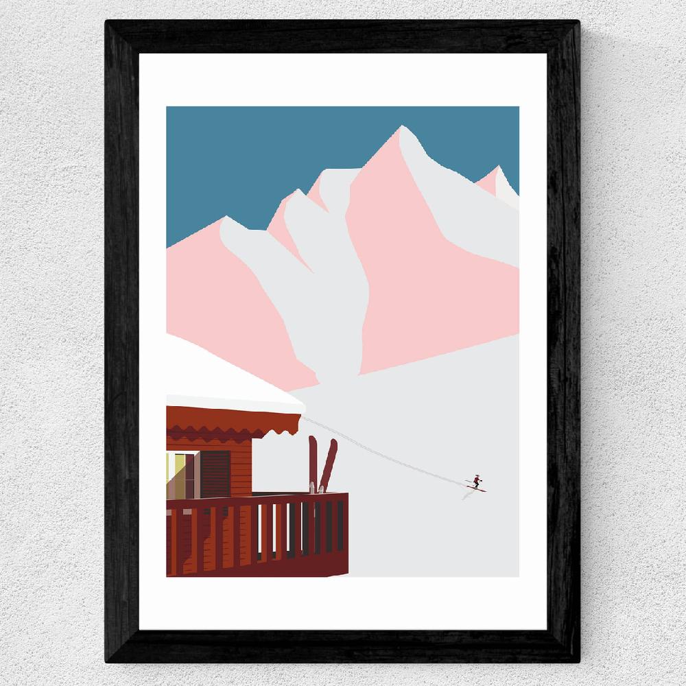 East End Prints Chalet Print