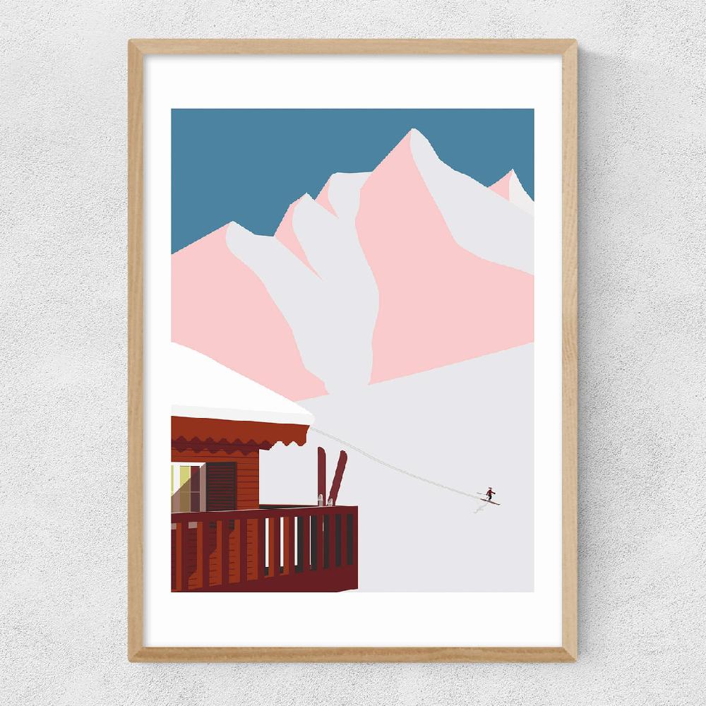 East End Prints Chalet Print
