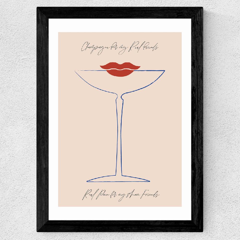 East End Prints Champagne