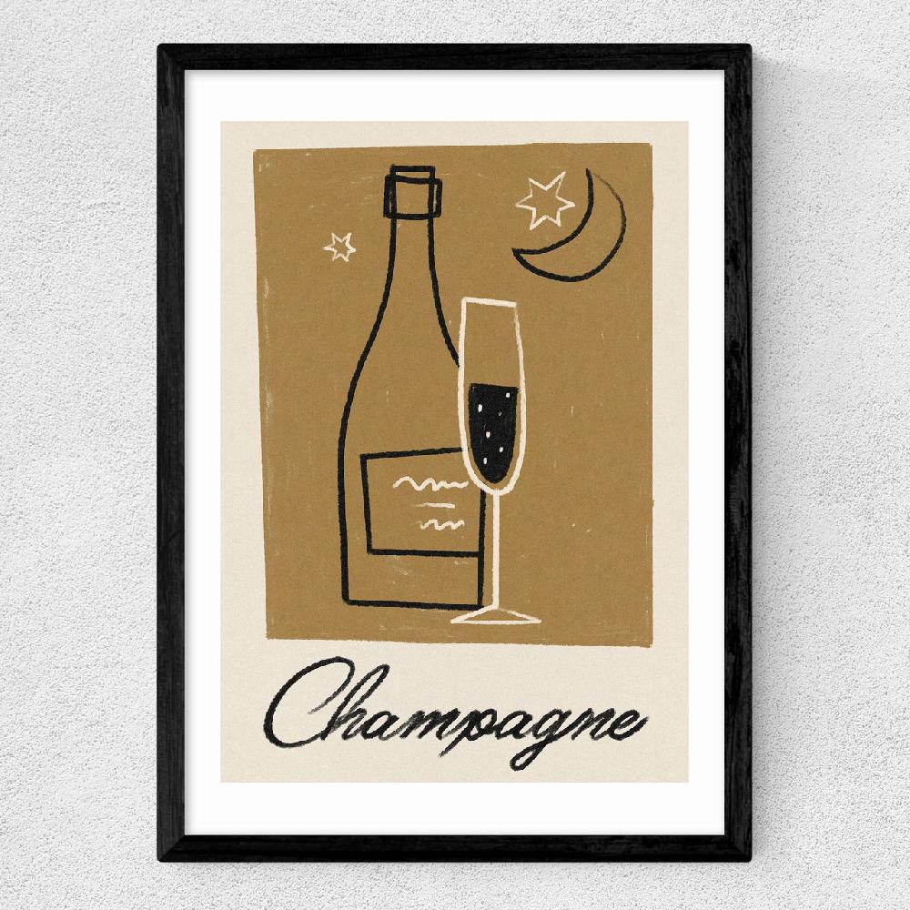 East End Prints Champagne By Telegramme Paper Co