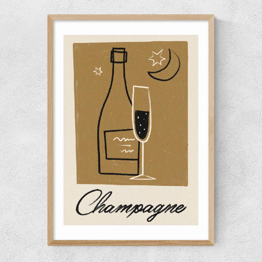 East End Prints Champagne By Telegramme Paper Co