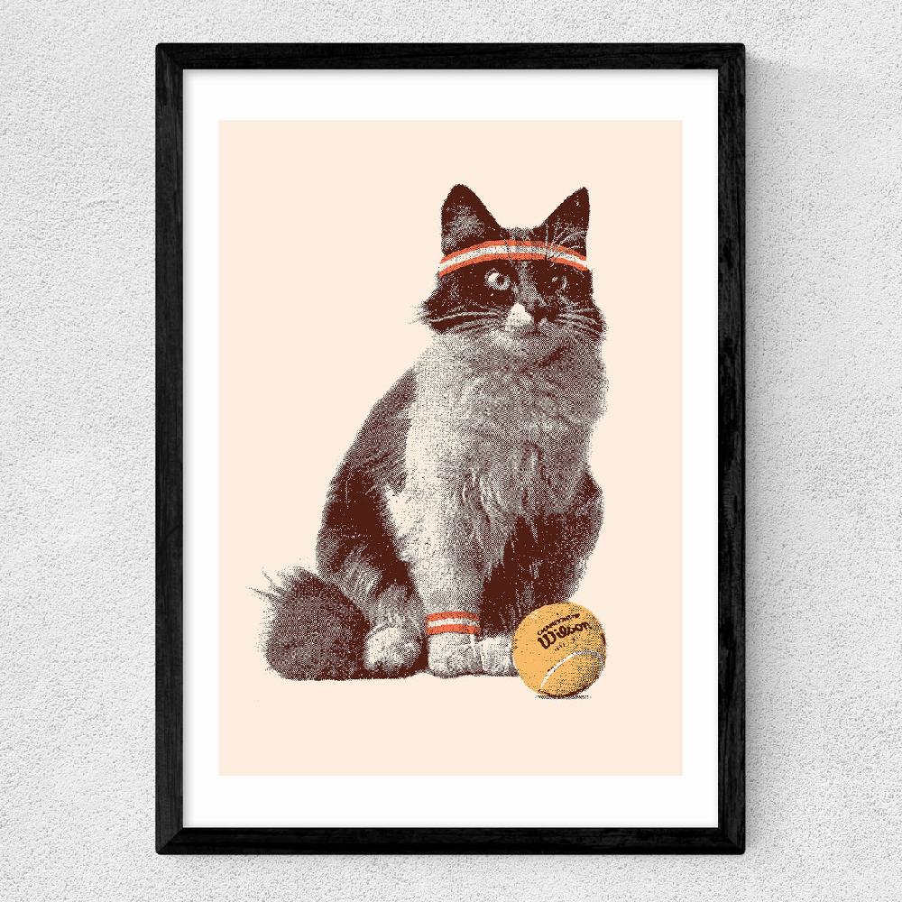 East End Prints Chat Tennis