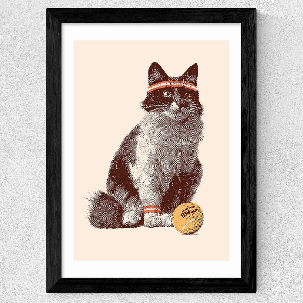 East End Prints Chat Tennis