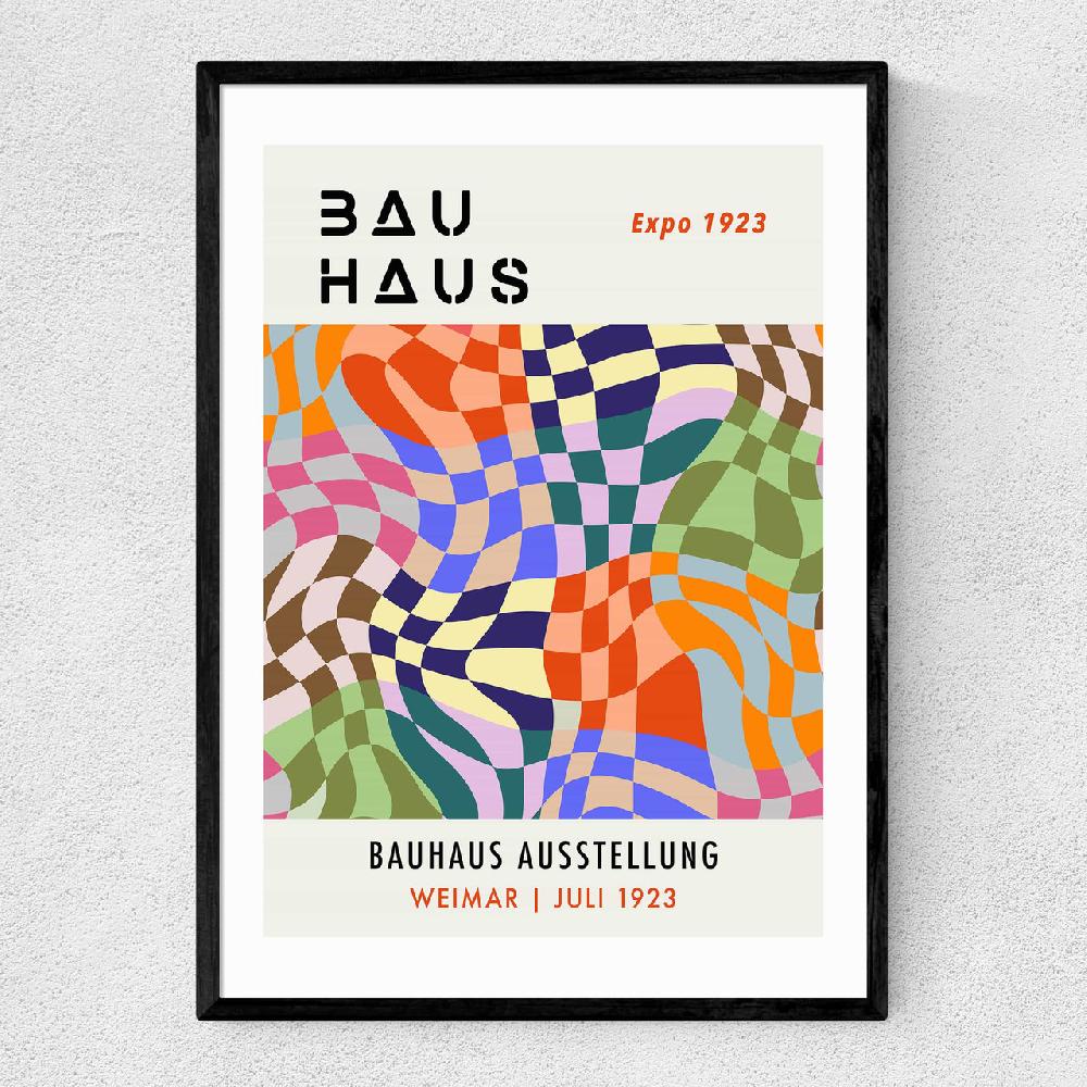 east end prints Checkered Bauhaus