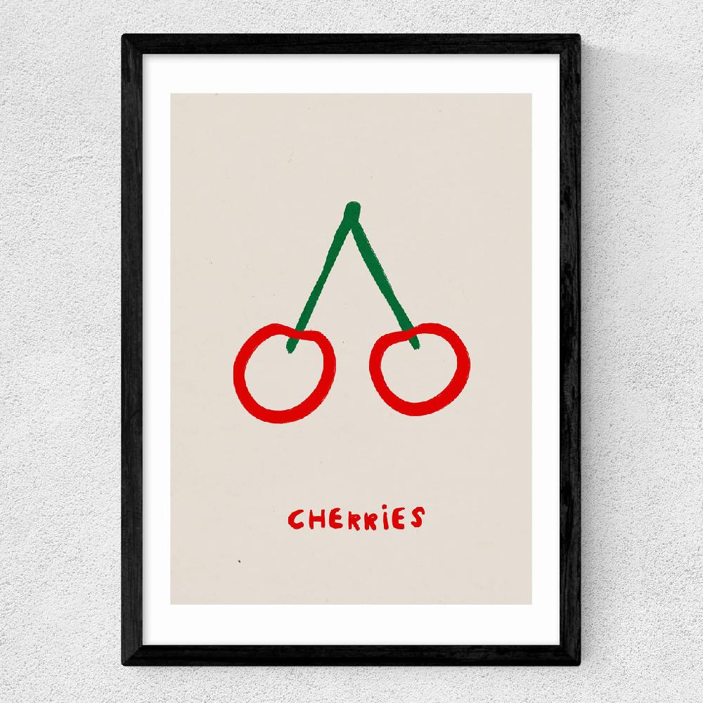 East End Prints Cherries By SimplyExtraJordanary