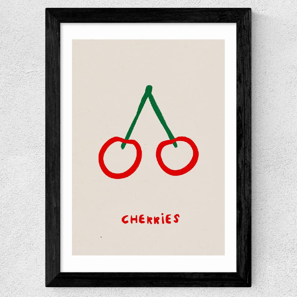 East End Prints Cherries By SimplyExtraJordanary