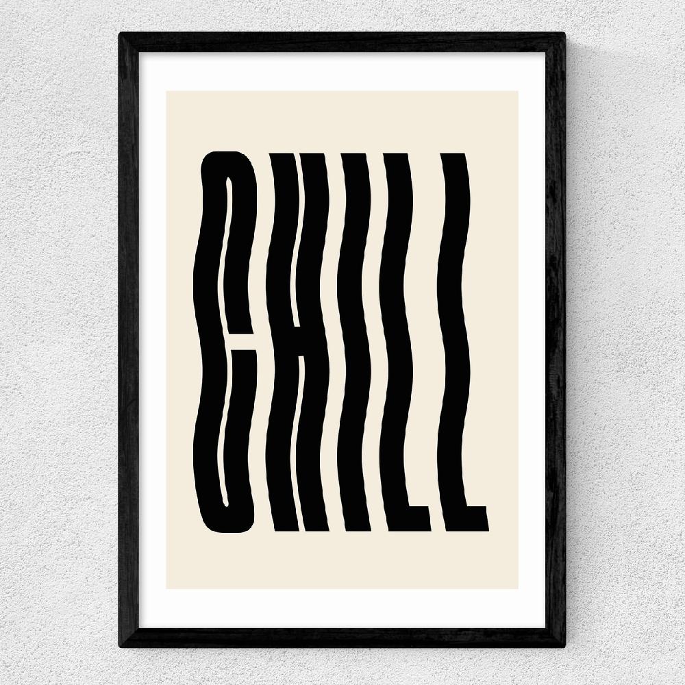 East End Prints Chill By Luxe Poster Co