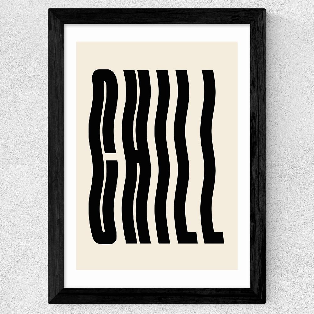 East End Prints Chill By Luxe Poster Co