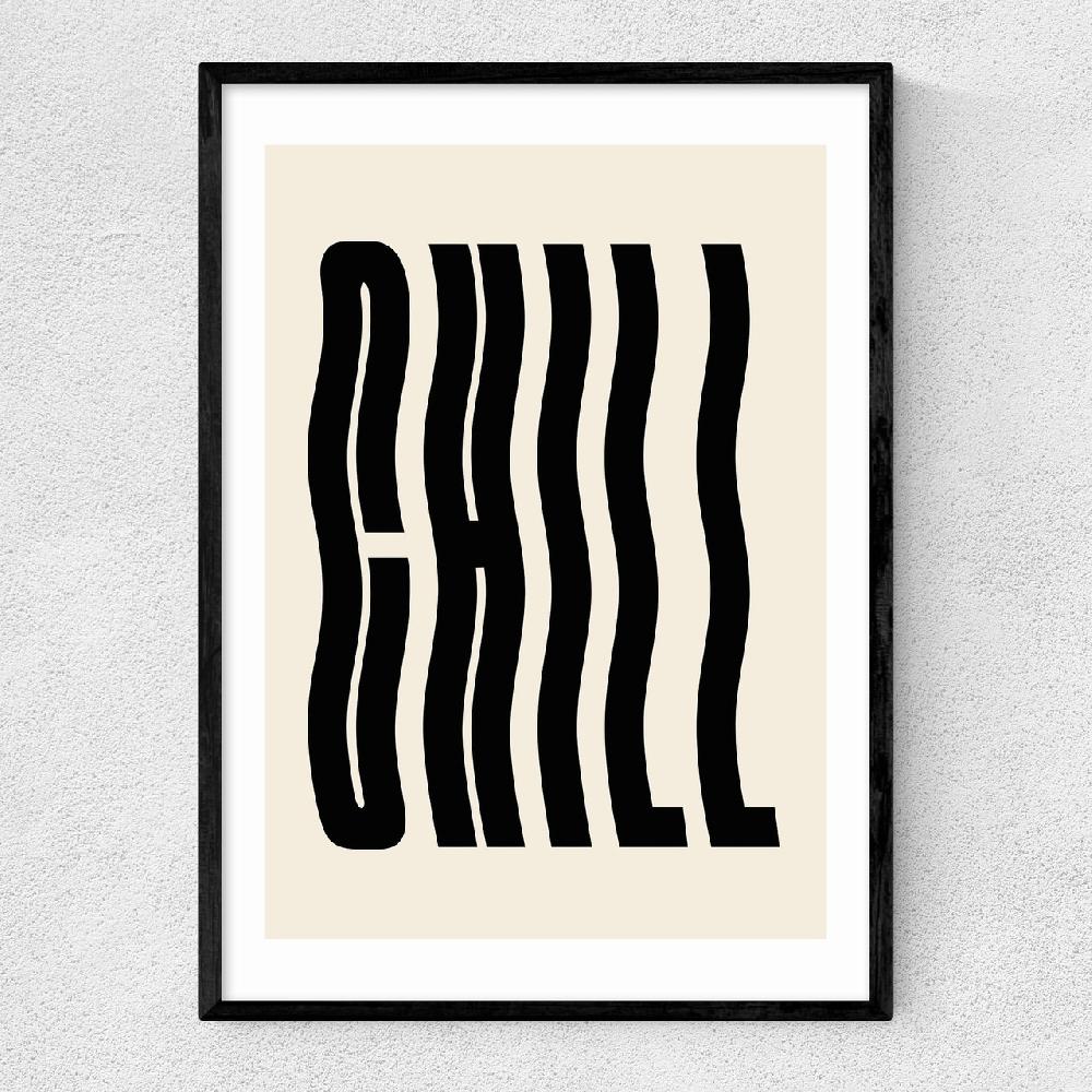 east end prints Chill by Luxe Poster Co