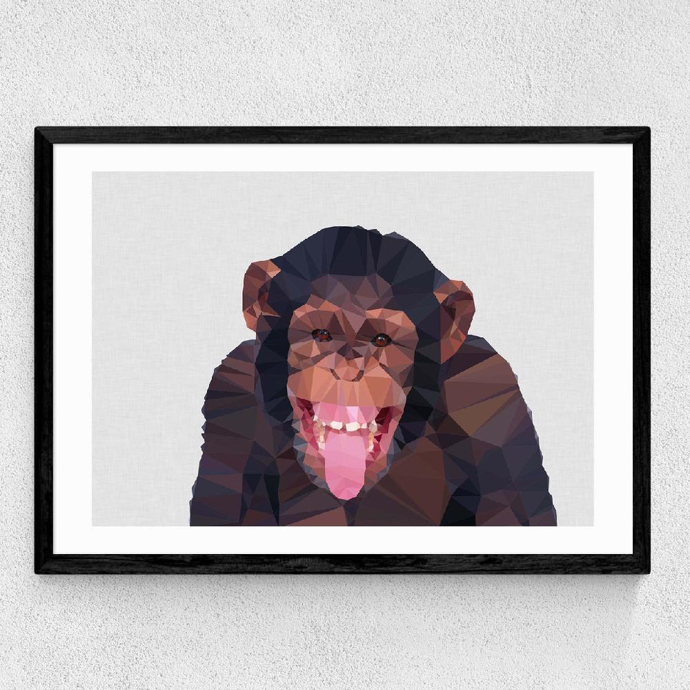 East End Prints Chimp
