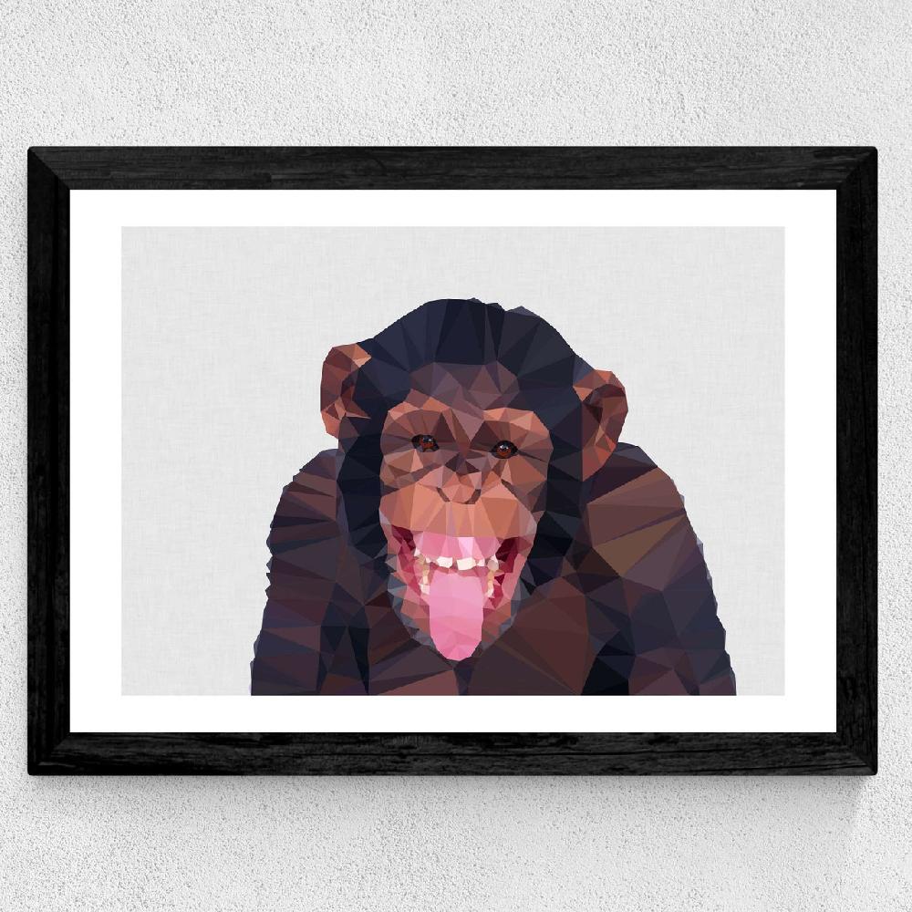 East End Prints Chimp