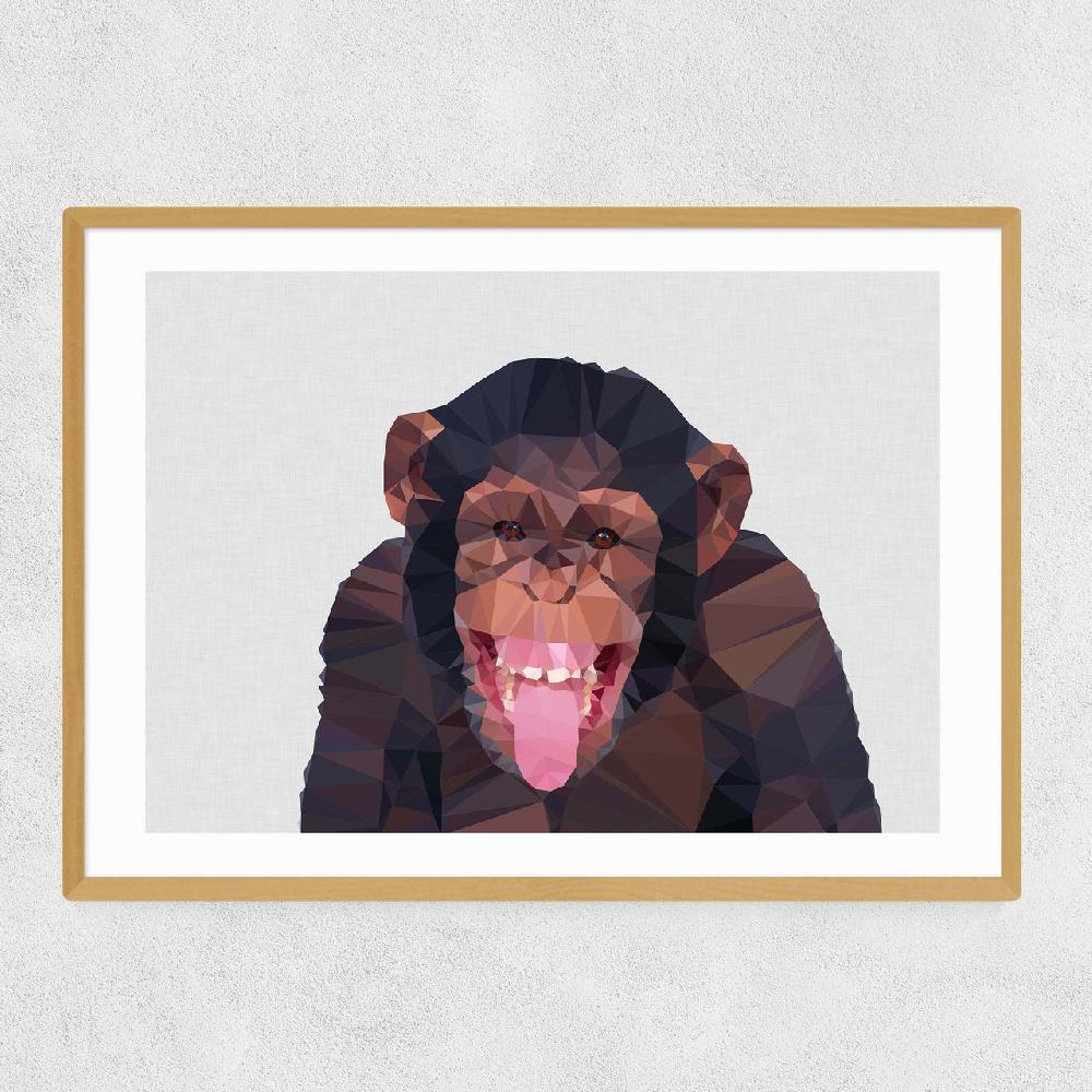 East End Prints Chimp