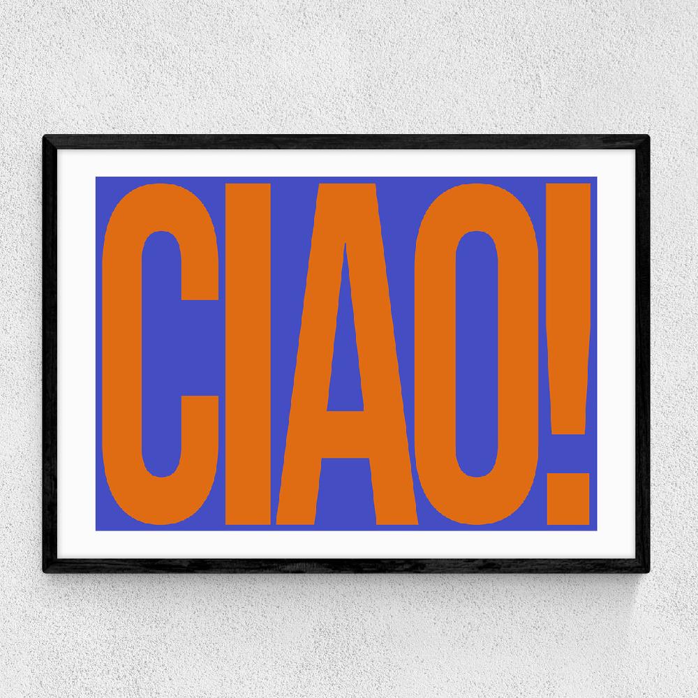 east end prints Ciao by Luxe Poster Co