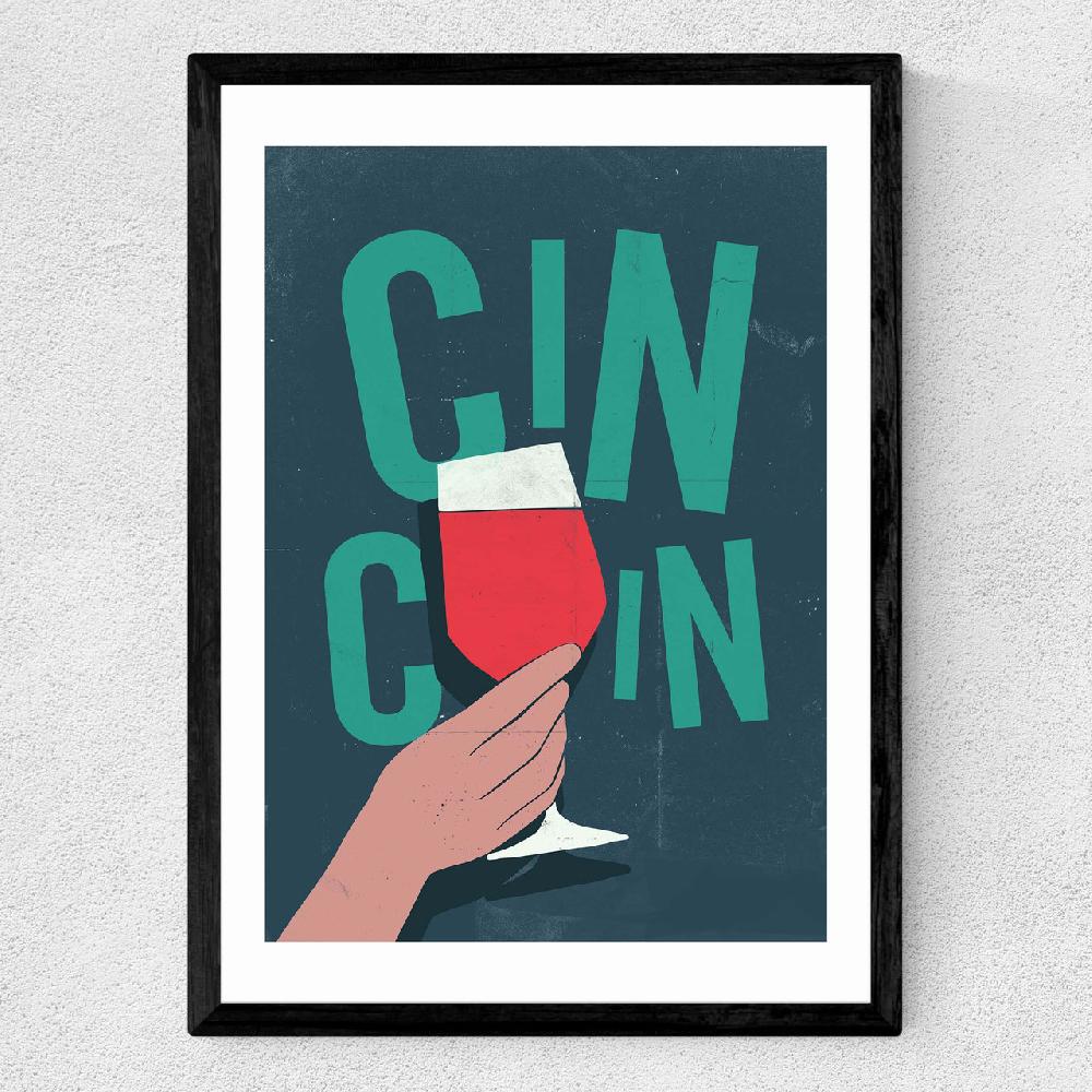 East End Prints Cin Cin