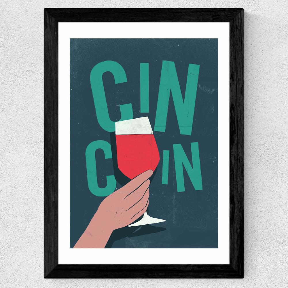 East End Prints Cin Cin