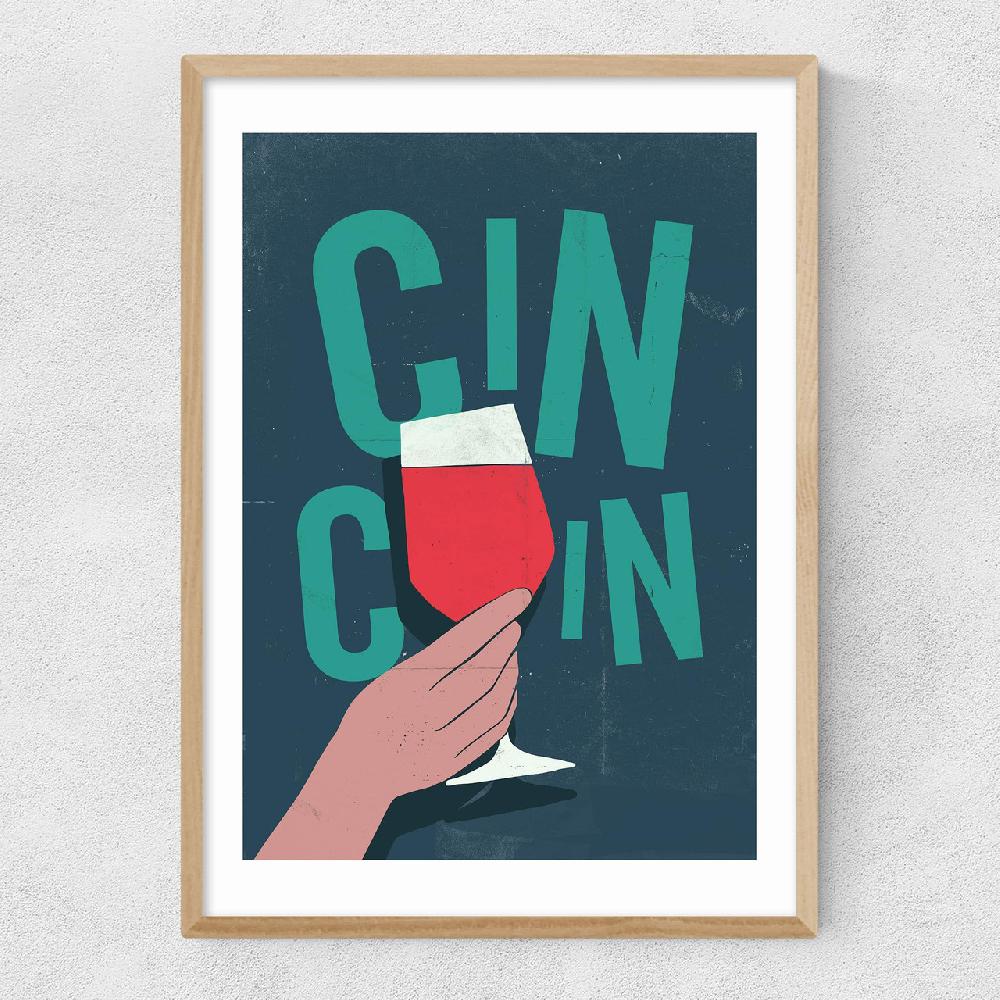 East End Prints Cin Cin