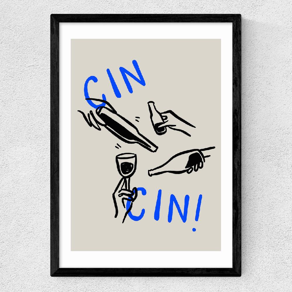 East End Prints Cin Cin By SimplyExtraJordanary