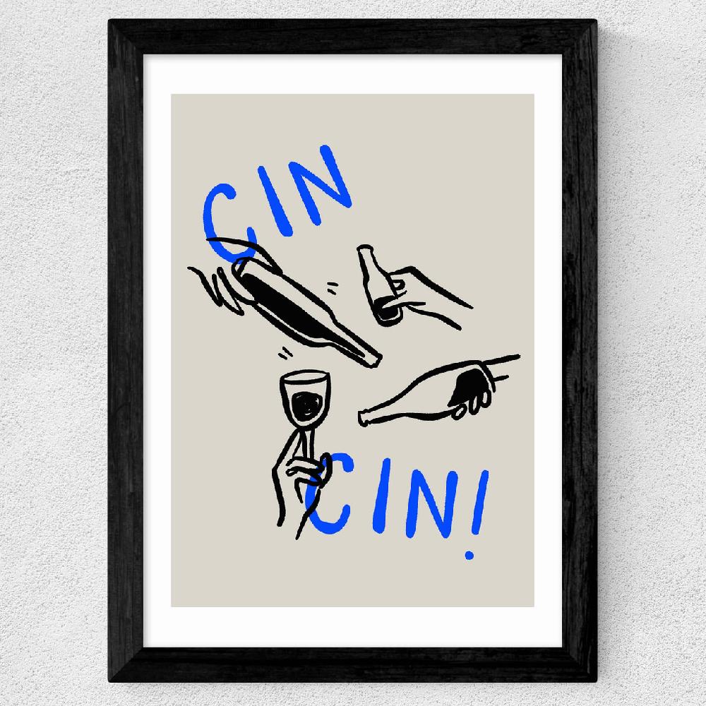 East End Prints Cin Cin By SimplyExtraJordanary