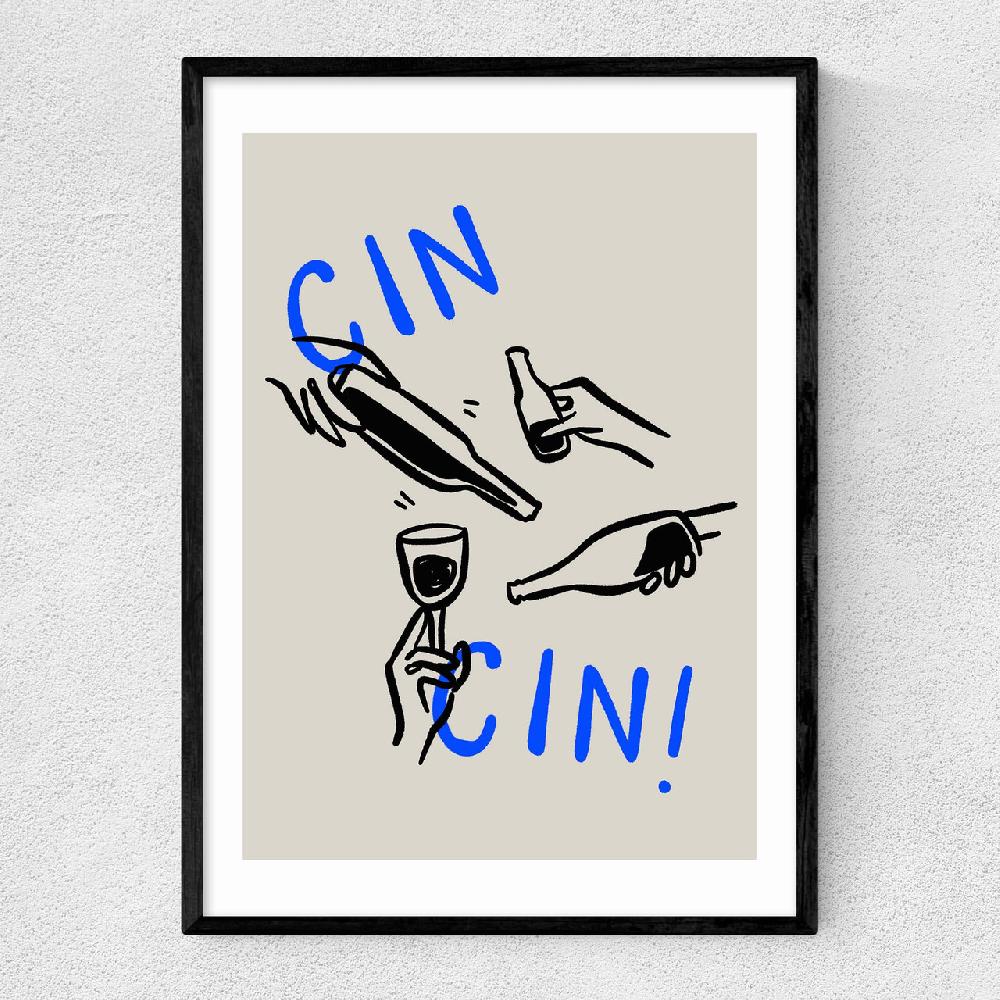 east end prints Cin Cin by SimplyExtraJordanary