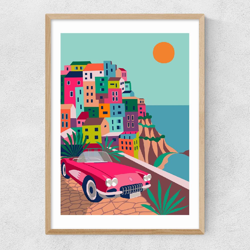 East End Prints Cinque Terre