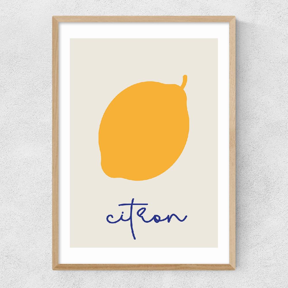 East End Prints Citron