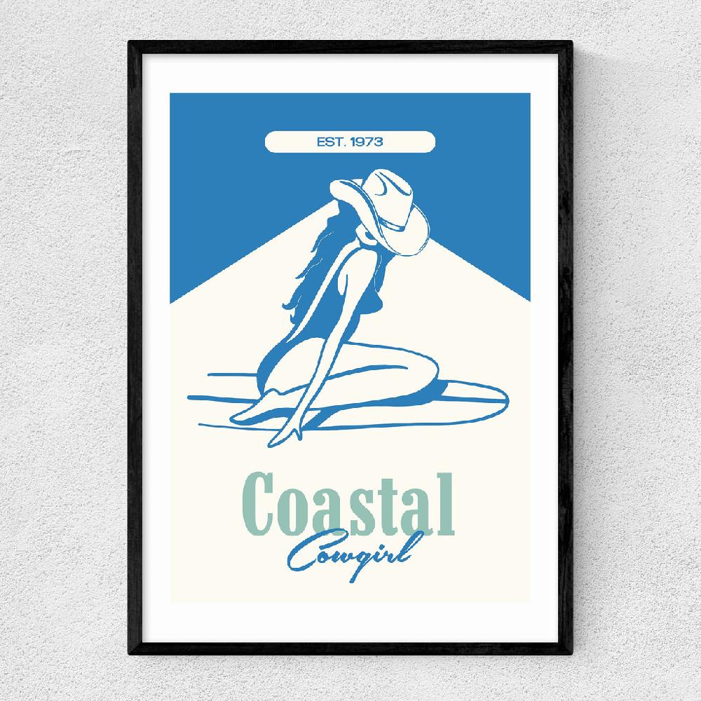 east end prints Coastal Cowgirl Blue
