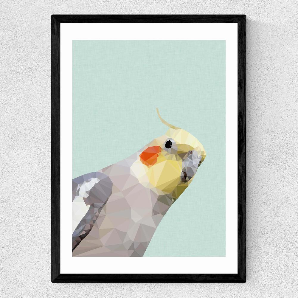 East End Prints Cockatiel