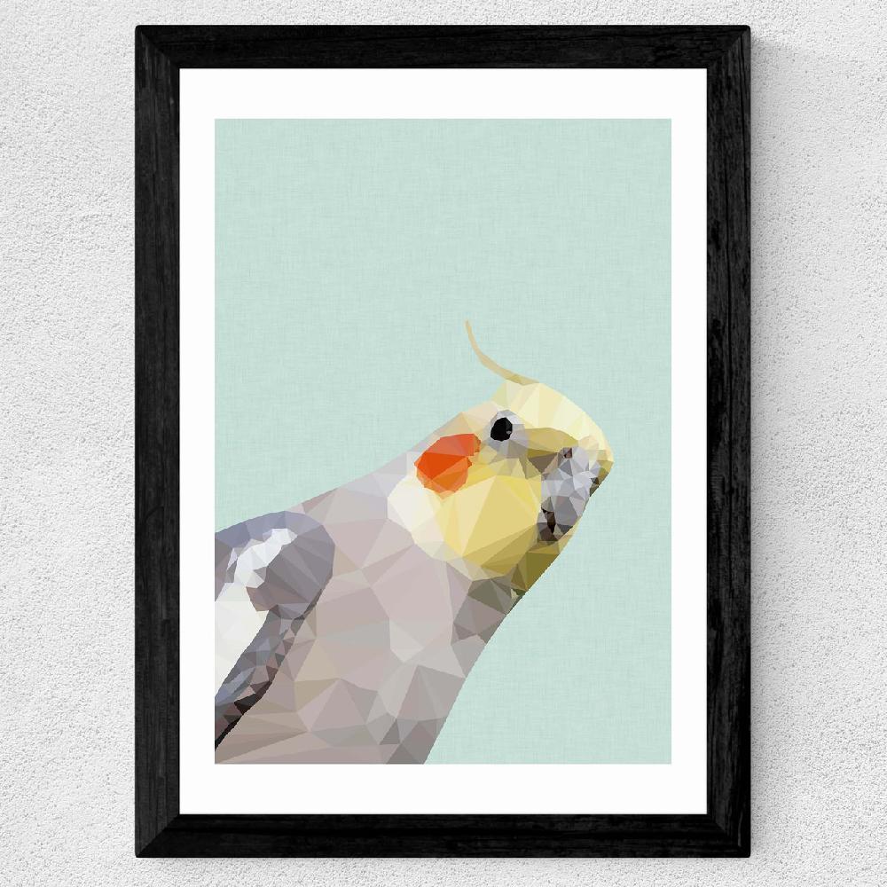 East End Prints Cockatiel