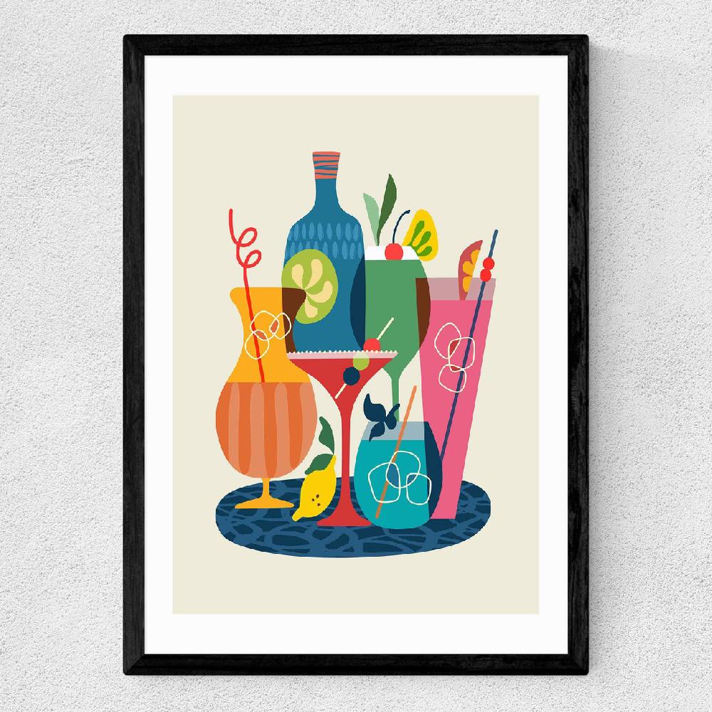 East End Prints Cocktails By Rachel Lee