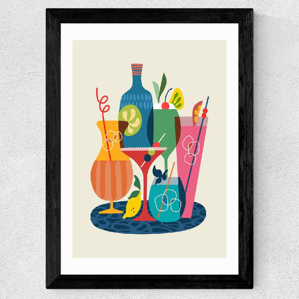 East End Prints Cocktails By Rachel Lee