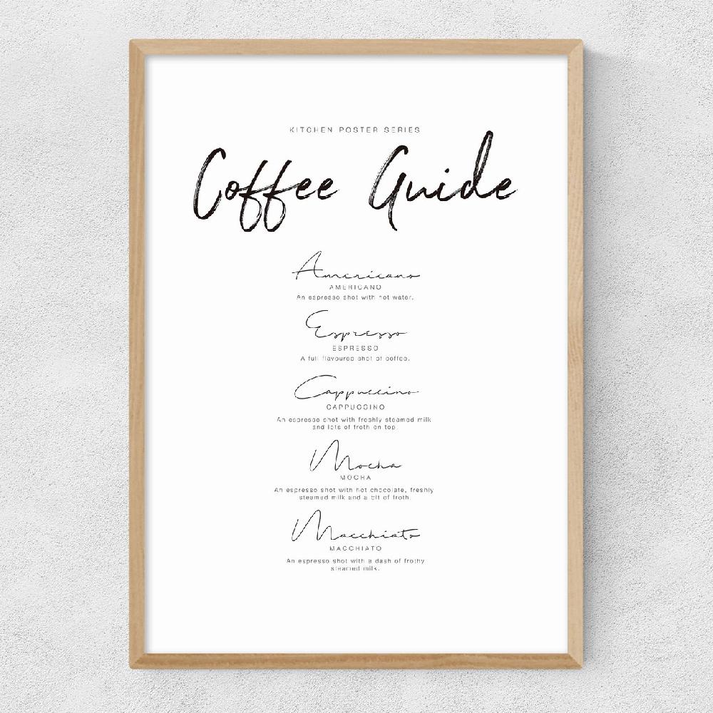 East End Prints Coffee Guide