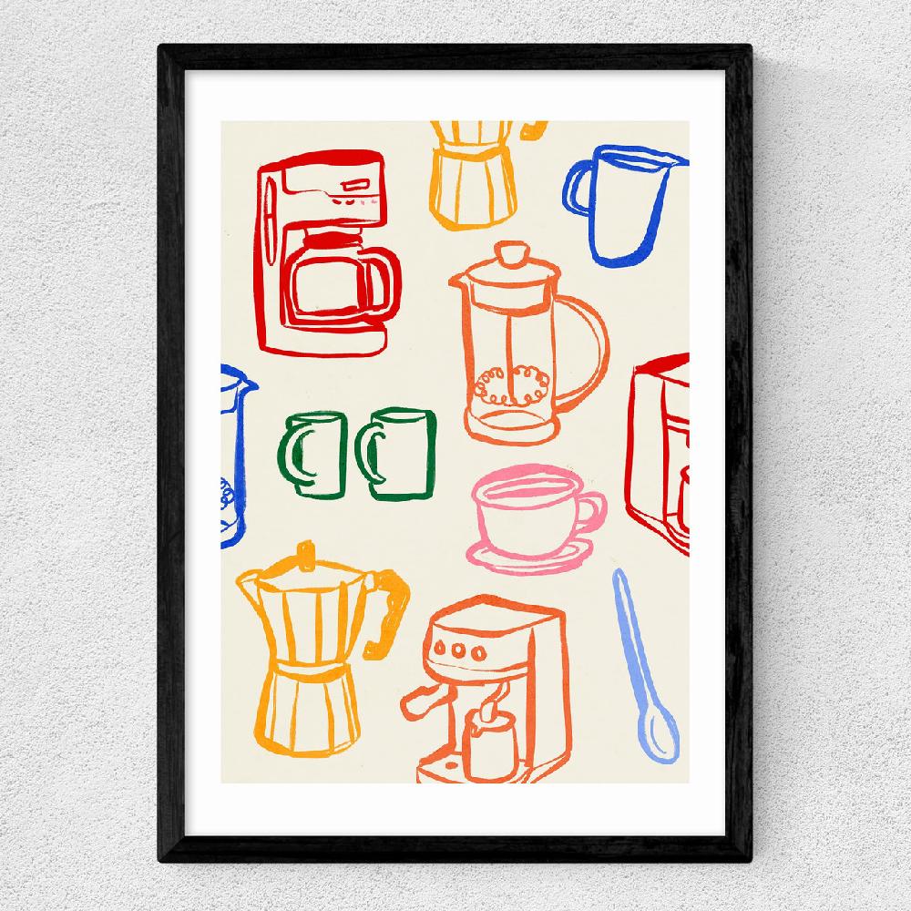 East End Prints Coffee Makers