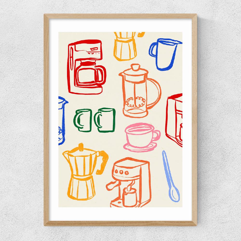 East End Prints Coffee Makers