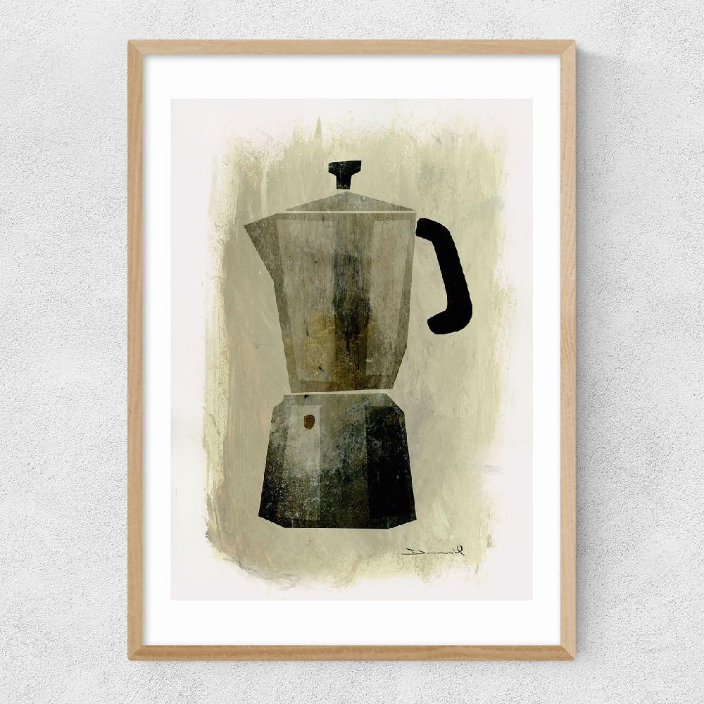 East End Prints Coffee Pot
