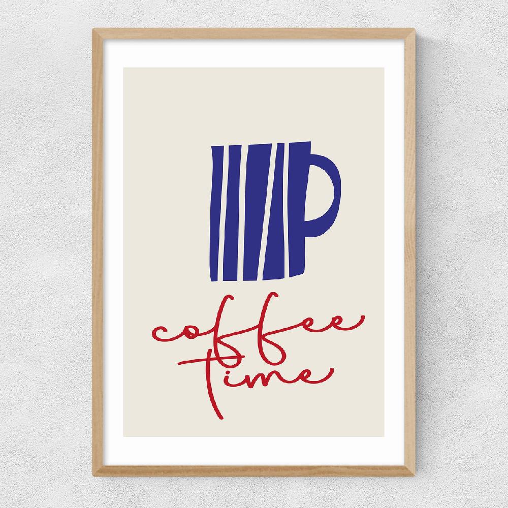 East End Prints Coffee Time