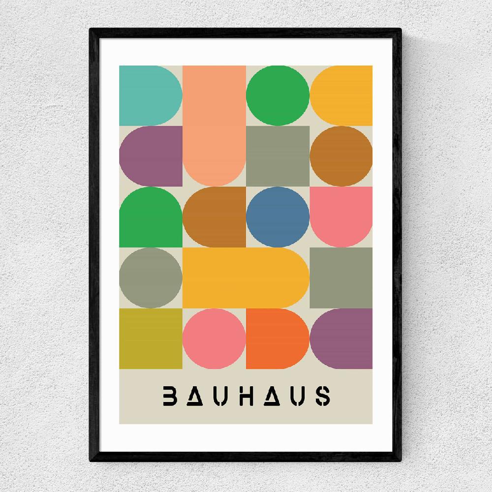 east end prints Colourful Bauhaus