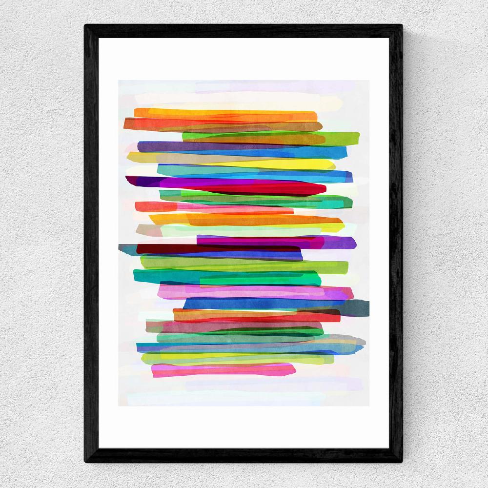 East End Prints Colourful Stripes