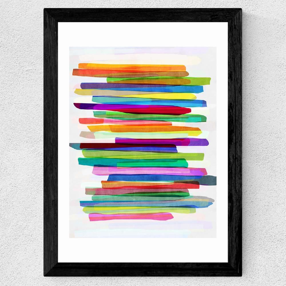 East End Prints Colourful Stripes