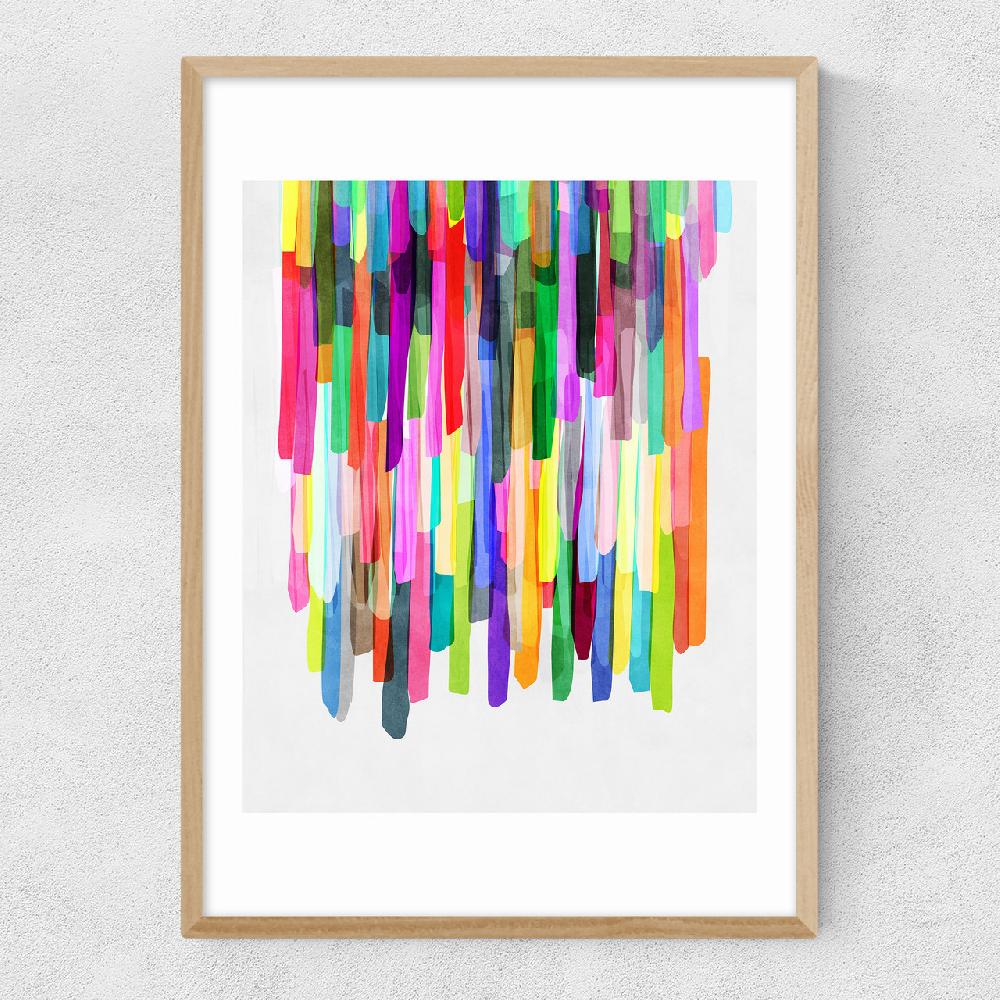 East End Prints Colourful Stripes 4