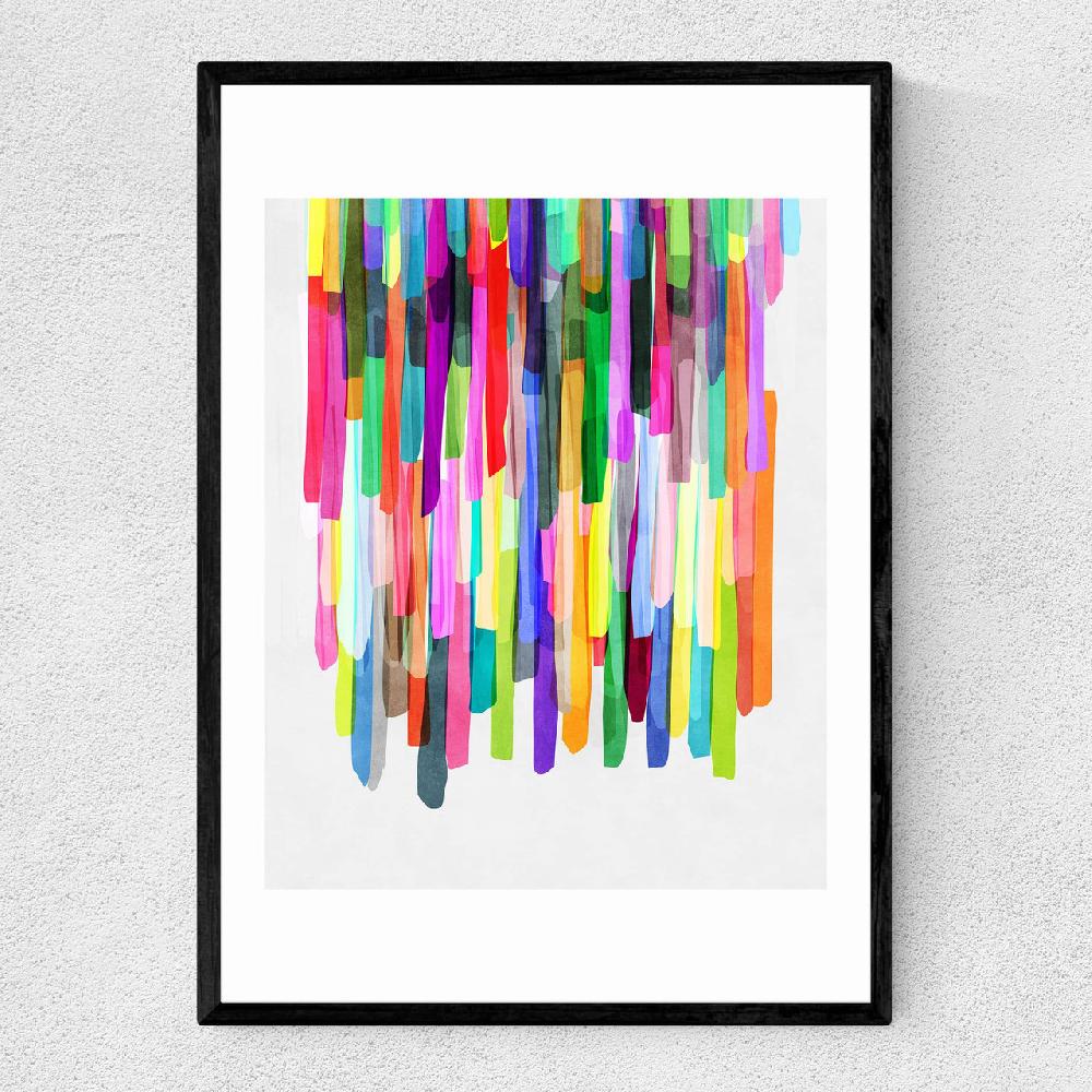 east end prints Colourful Stripes 4