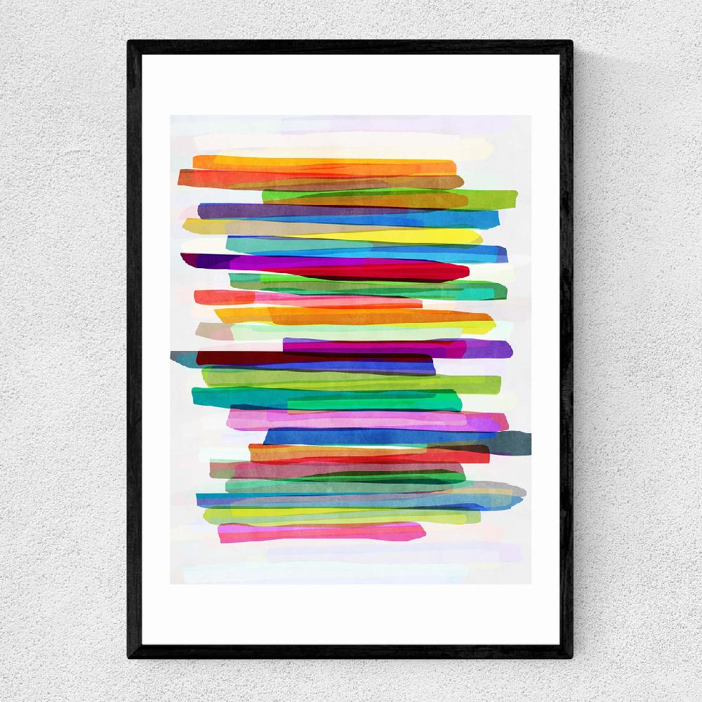 east end prints Colourful Stripes