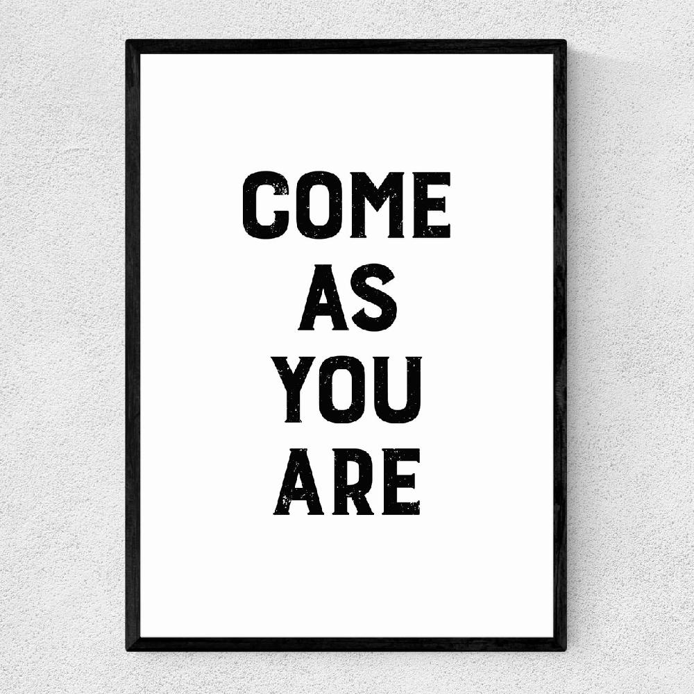east end prints Come As You Are