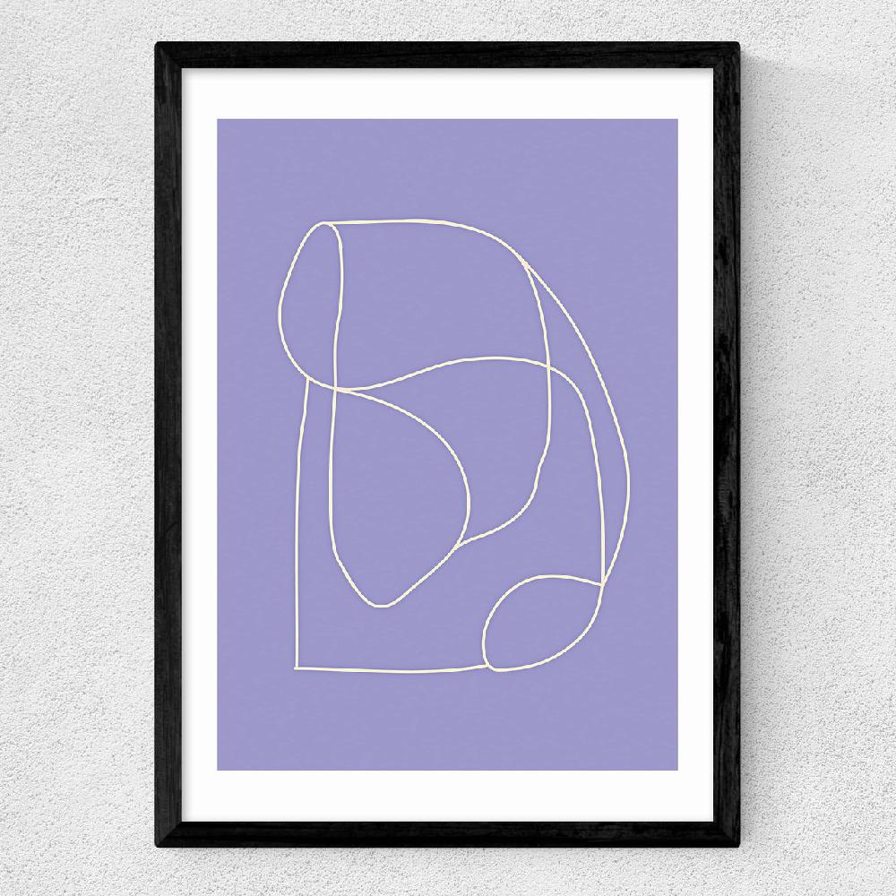East End Prints Connected Shapes