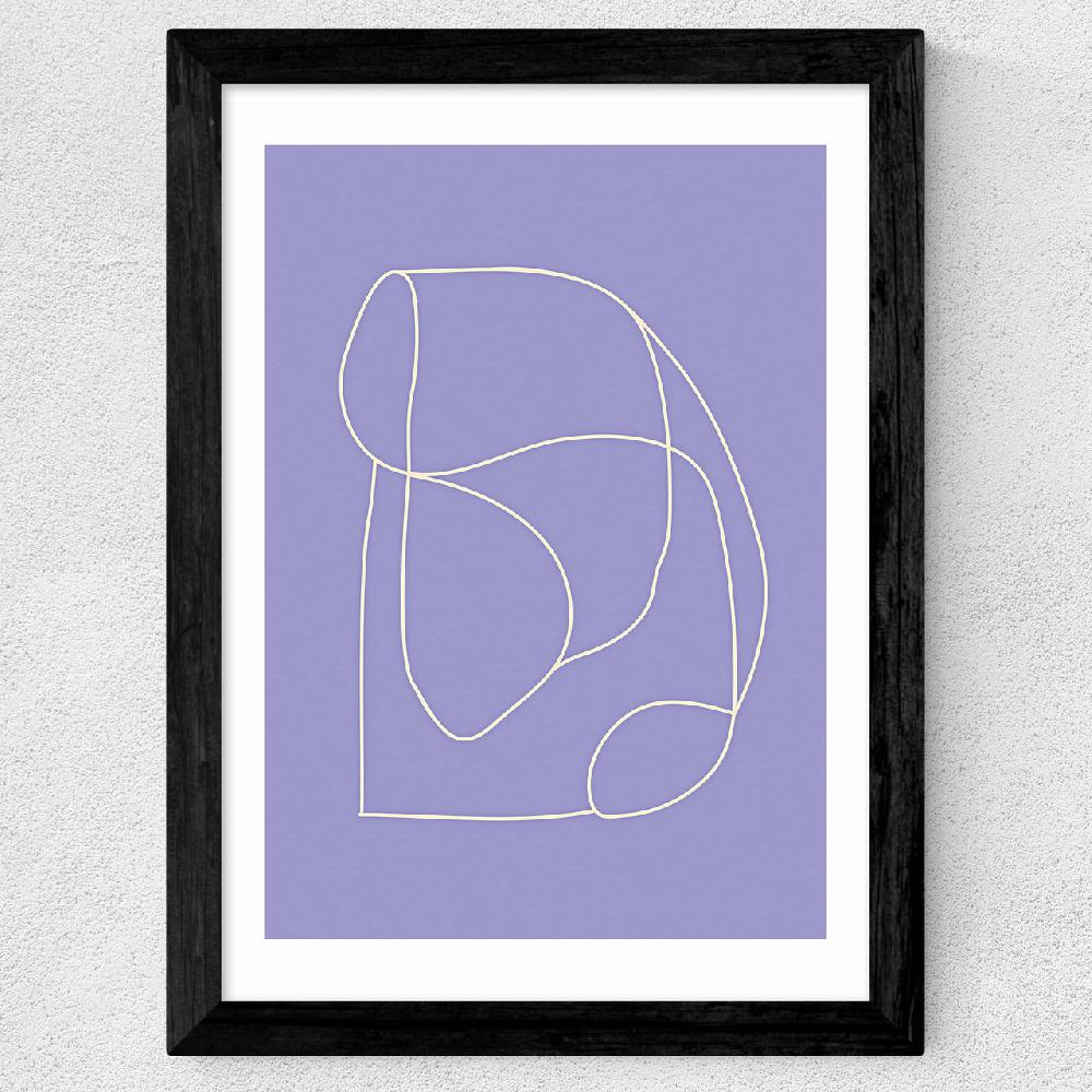 East End Prints Connected Shapes