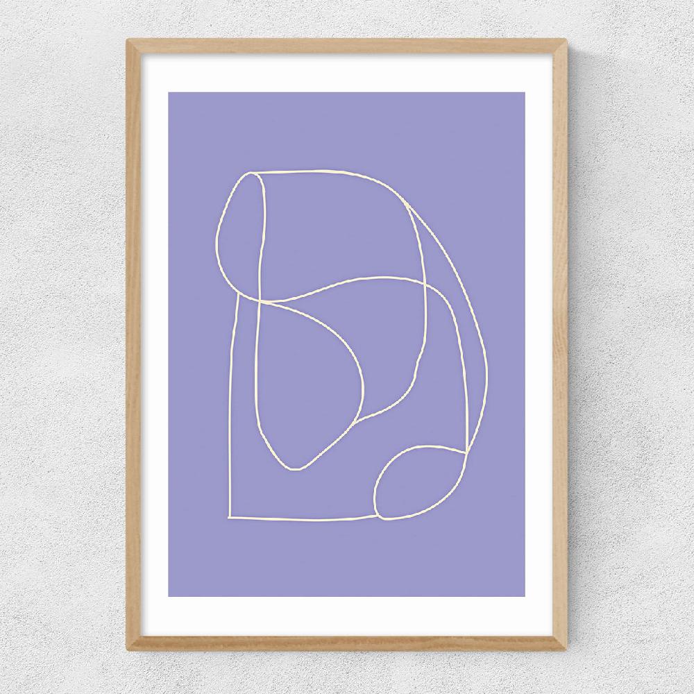 East End Prints Connected Shapes
