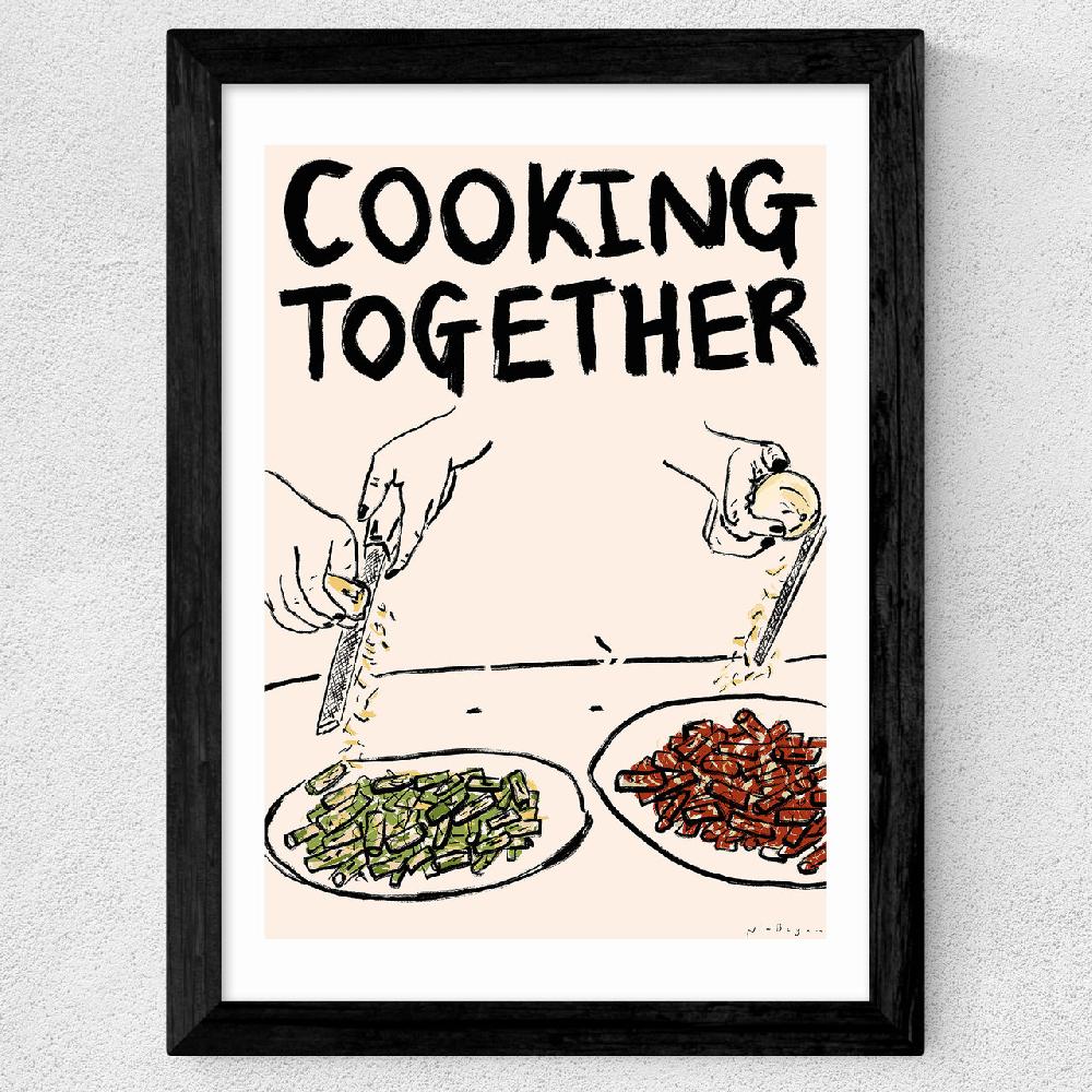 East End Prints Cooking Together