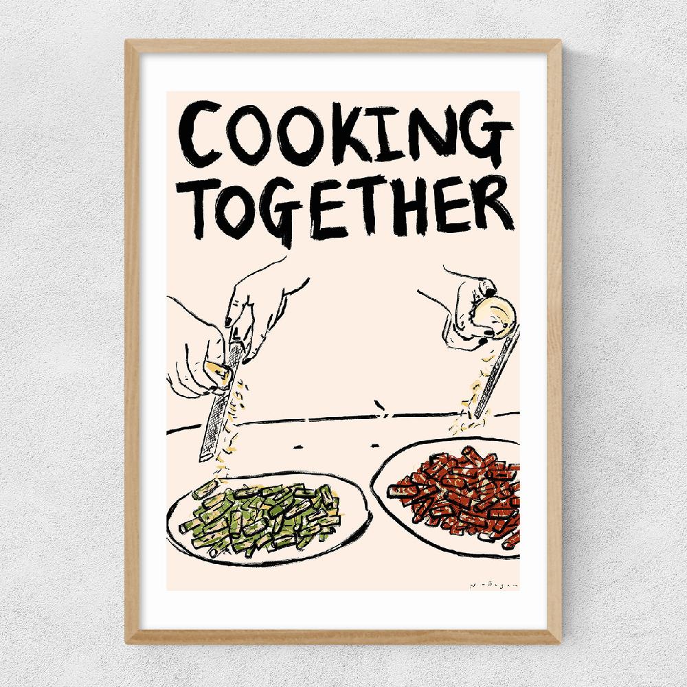East End Prints Cooking Together